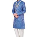 Indo Western Straight Fit Sherwani Kurta Set