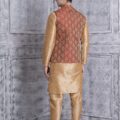 Men's Kurta Churidar Pyjama with Bundi Nehru Jacket