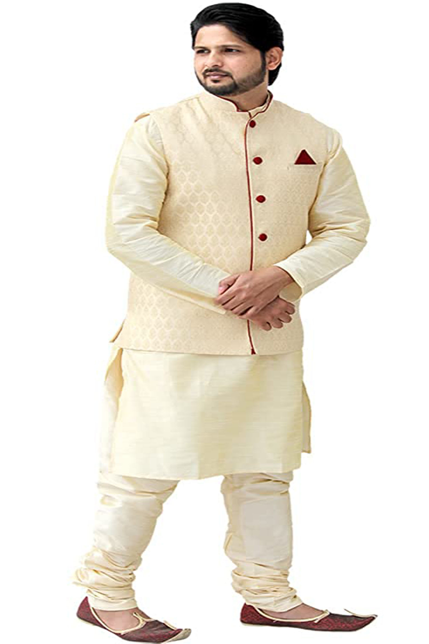 Men’s  Silk Regular Kurta Pyjama Set