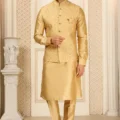 Banarasi Art Silk Kurta Pajama with Jacket